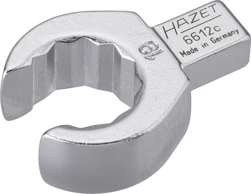 [6612C-19] Insert box-end wrench, open, 9x12mm, 19mm (6612C-19, HAZET)