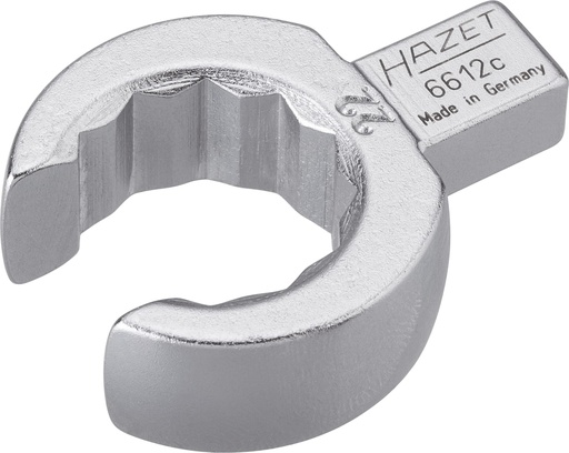 [6612C-22] Ieliekamā gredzenatslēga, atvērta, 9x12mm, 22mm (6612C-22, HAZET)