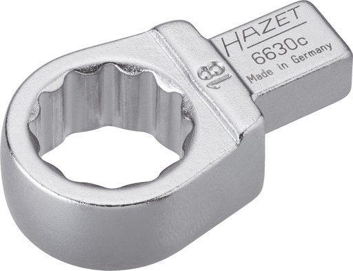[6630C-18] Insert box-end wrench, solid, 9x12mm, 18mm (6630C-18, HAZET)