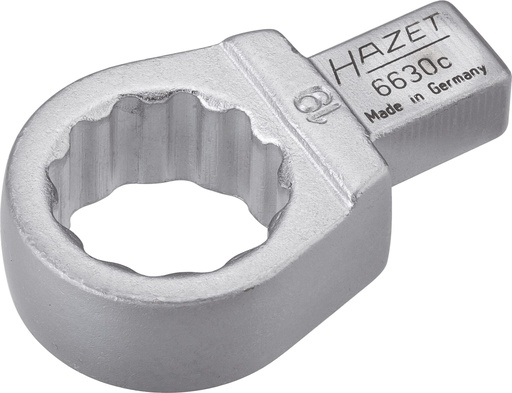 [6630C-19] Įstatomas žiedinis raktas 9x12mm, 19mm (6630C-19, HAZET)