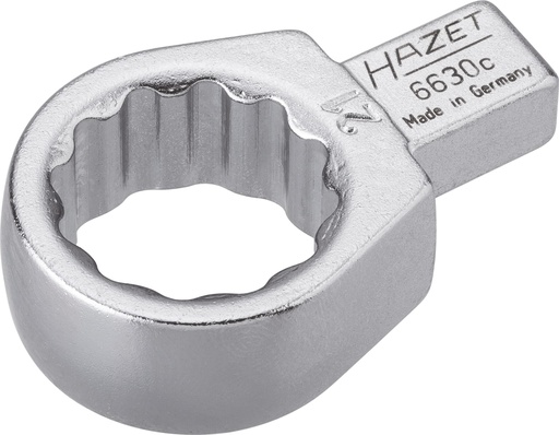[6630C-21] Insert box-end wrench, solid, 9x12mm, 21mm (6630C-21, HAZET)
