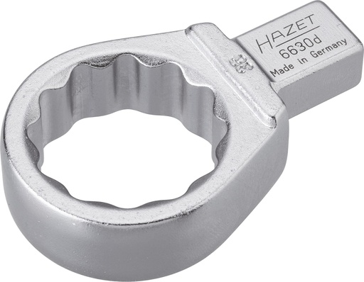 [6630D-36] Insert box-end wrench, 12-point - 14 x 18 mm insert square, solid (6630D-36, HAZET)
