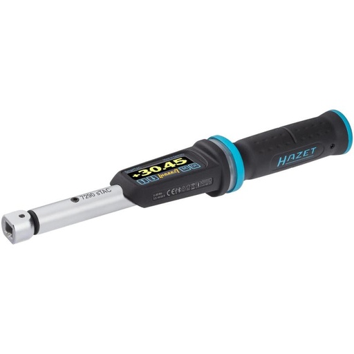 [7290-2STAC] Elektroninis dinamometrinis (momento) raktas su kampo matuokliu, 5–60 Nm (7290-2STAC, HAZET)
