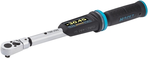 [7290-5STAC] Elektroniskā dinamometriskā (griezes momenta) atslēga ar leņķa mērītāju, 5–60 Nm (7290-5STAC, HAZET)