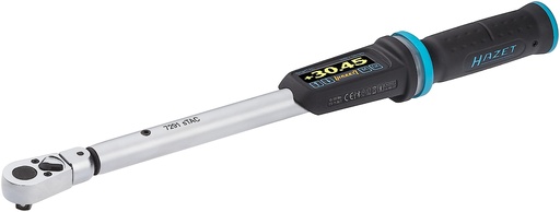 [7291-5STAC] Elektroninis dinamometrinis (momento) raktas su kampo matuokliu, 10–100 Nm (7291-5STAC, HAZET)