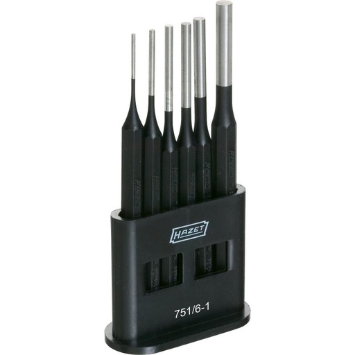 [751/6-1] Drift pin (punch) set, 6 pcs (751/6-1, HAZET)