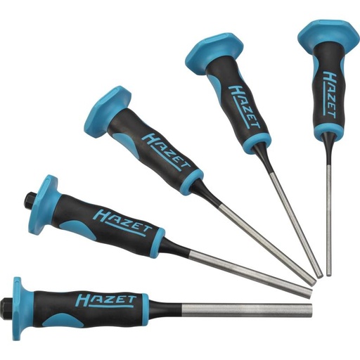 [751LHS/5] Drift pin (punch) set (long), 5 pcs (751LHS/5, HAZET)
