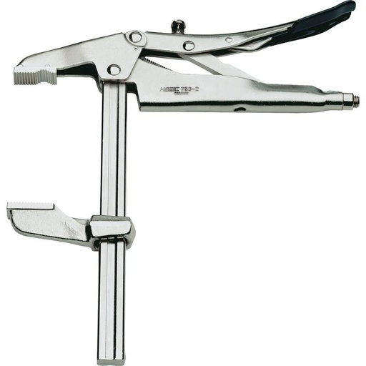 [753-2] Fiksējošās knaibles - garums: 260 mm (753-2, HAZET)