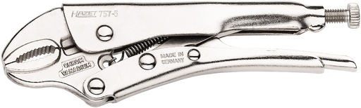 [757-5] Grip pliers - Length: 140 mm (757-5, HAZET)