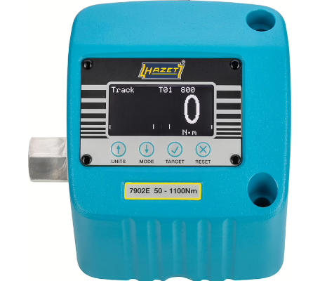 [7902E] Elektroninis dinamometrinių raktų testeris 50– 1100 Nm (7902E, HAZET)