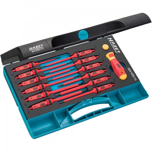 [804VDE/14] Screwdriver set - with protective insulation (804VDE/14)
