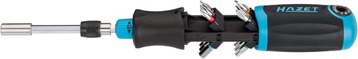[810R-3] Ratcheting bit screwdriver - Slot profile, Cross recess profile PH, Pozidriv profile PZ, Inside TORX® profile, Inside hexagon profile
