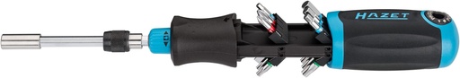 [810R-4] Terkšlinis atsuktuvas antgaliams - plokščias profilis, kryžminis profilis PH, vidinis šešiabriaunis profilis, vidinis TORX® profilis, 1/4 colio (6.3 mm)