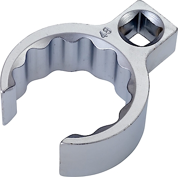 [848Z-46] Žvaigždinis (12 kampų) įstatomas veržliaraktis su kvadratine pavara, 46 mm (848Z-46, HAZET)