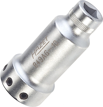 [849AG-10] Tool holder - 3/8 inch (10 mm) square, hollow (849AG-10)