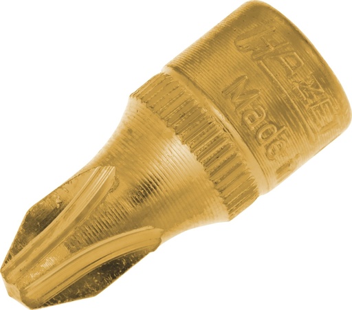 [8506-PH3] Atsuktuvo galvutė - 1/4 colio (6,3 mm) kvadratas, tuščiavidurė (8506-PH3)