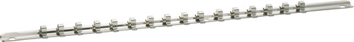 [850HL] Socket rail - 1/4 inch (6.3 mm) square, hollow (850HL)