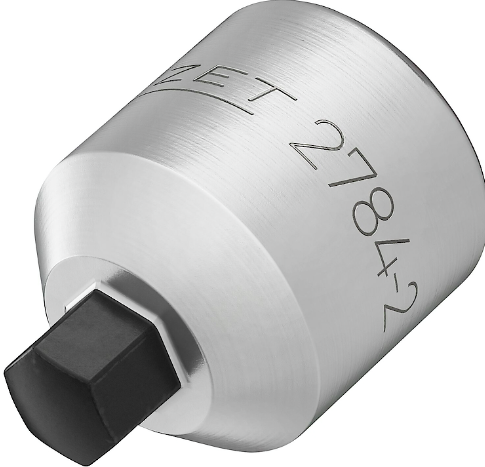 [2784-2] 3/8" bremžu suporta atskrūvēšanas galva, 6 malu (2784-2, HAZET)