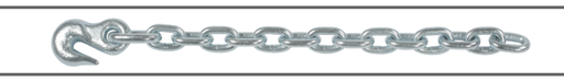 [AEK309] Chain 60 cm, 10 t, 1 hook (AEK309, BLACKHAWK)