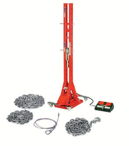 [HD85B] Traukimo bokšto rinkinys - kabinoms ir autobusams (HD85B, BLACKHAWK)