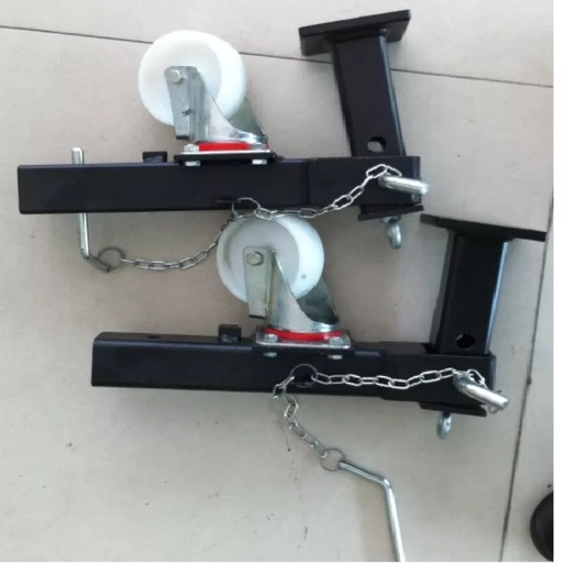 [PB304] Adjustable stands (2) + fixed wheel support, X series (PB304, BLACKHAWK)
