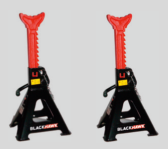 [STA30] Pair of axle stands 3T (STA30, BLACKHAWK)