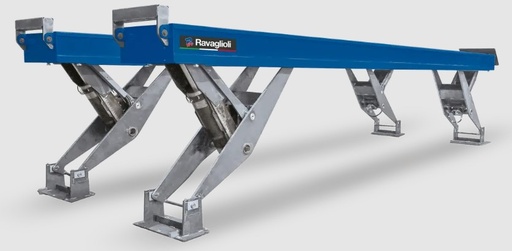 [RAV825.8I] Elektrohidrauliskais šķēru pacēlājs 25 t, 8000 mm platformas (RAV825.8I, RAVAGLIOLI)