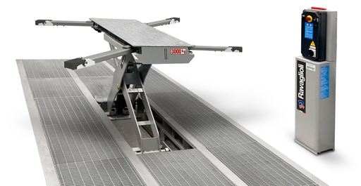[RAV.KBI30.199782] Hydropneumatic Body shop inground lift 3T, RAVAGLIOLI (RAV.KBI30.199782)