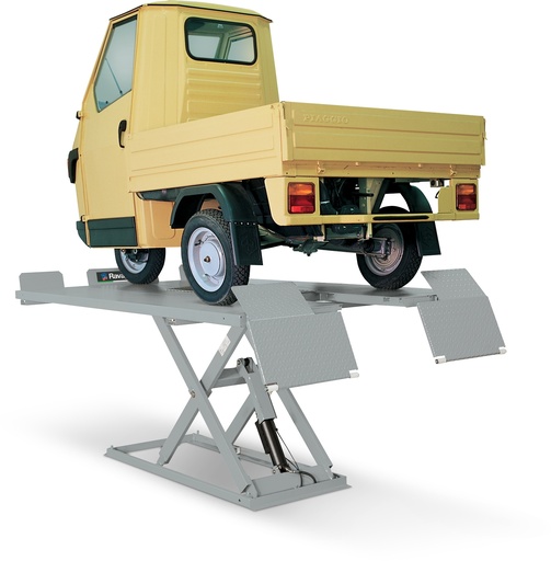 [KP1396TE] Elektrohidraulinis žirklinis keltuvas 1450 × 2200 mm (3–4 ratų TP), RAVAGLIOLI (KP1396TE, RAVAGLIOLI)
