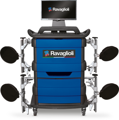 [RAV.D32SP.700988] RAVTD3200SP.4 3D ratų suvedimo stendas su Megapixel lęšiais (RAV.D32SP.700988, RAVAGLIOLI)