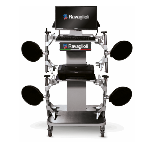 [RAV.D32LT.700971] 3D ratų suvedimo stendas RAVTD3200L.4 (RAV.D32LT.700971, RAVAGLIOLI)