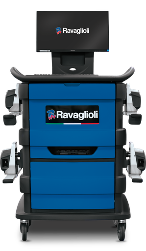 [RAV.TD185.700650] RAVTD1850PWS.3 8-CCD jutiklių ratų suvedimo stendas, su infraraudonųjų spindulių ryšiu tarp matavimo galvučių, RAVAGLIOLI (RAV.TD185.700650)