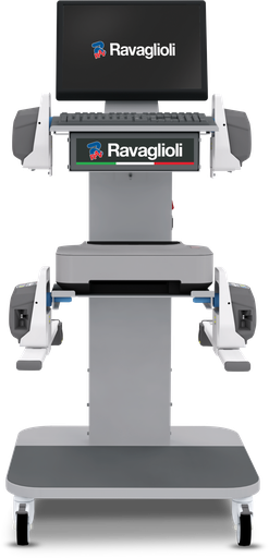 [RAV.TD506.700858] RAVTD5060WS.3 6-CCD jutiklių ratų suvedimo stendas su infraraudonųjų spindulių ryšiu tarp matavimo galvučių (RAV.TD506.700858, RAVAGLIOLI)