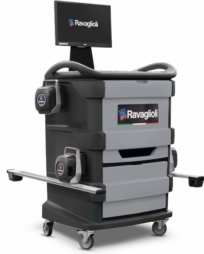 [RAV.TD806.700537] RAVTD8060PTWS.4 komercinio transporto ratų suvedimo stendas, RAVAGLIOLI (RAV.TD806.700537)
