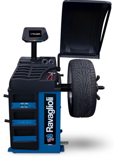 [RAV.G3128.201355] Car wheel balancer G3.128NR (7 in. touch screen) (RAV.G3128.201355, RAVAGLIOLI)