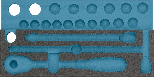 [163-357L] Two-component foam tool insert (163-357L, HAZET)
