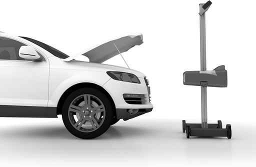 [CFD102] Mechanical headlight tester on wheels, digital display (CFD102, RAVAGLIOLI)