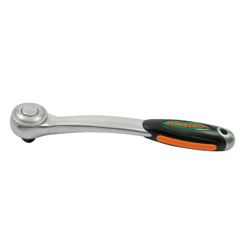 [R3403] 3/8" DR. CURVED WRENCH RATCHET HANDLE 72 TEETH (R3403, JONNESWAY)