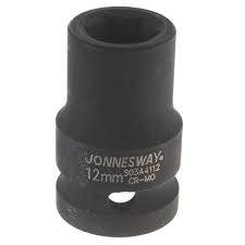 [S03A4112] 1/2"DR 6PT IMPACT SOCKET, SIZE: 12MM (S03A4112, JONNESWAY)