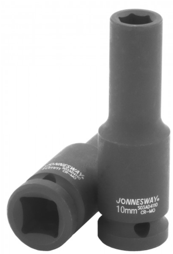 [S03AD4110] Gara trieciena muciņa 1/2" 6-stūru, izmērs: 10 mm (S03AD4110, JONNESWAY)