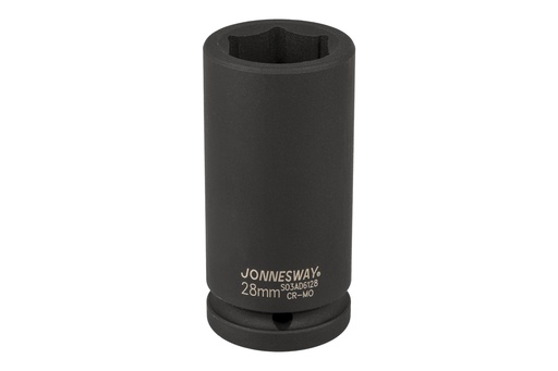[S03AD6128] 3/4"DR 6PT FLANK DEEP IMPACT SOCKET, SIZE: 28MM (S03AD6128, JONNESWAY)