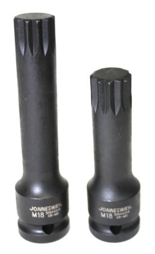 [S16A4314] 1/2"DR. SPLINE BIT IMPACT SOCKET, SIZE: M14, L: 78 MM (S16A4314, JONNESWAY)