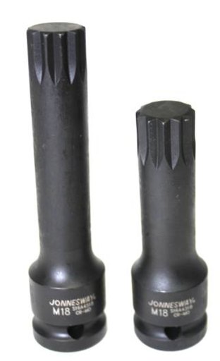 [S16A4316] 1/2"DR. SPLINE BIT IMPACT SOCKET, SIZE: M16, L: 78 MM (S16A4316, JONNESWAY)