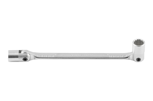 [W43A1213] Double flexible socket wrench 12 x 13 mm, CR-V, matte (W43A1213, JONNESWAY)