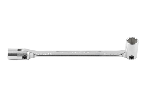 [W43A1415] Double flexible socket wrench 14 x 15 mm, CR-V, matte (W43A1415, JONNESWAY)