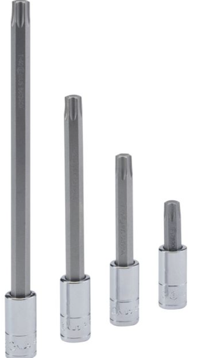 [208+6315] Galvutė su žvaigždiniu (TORX) antgaliu 1/4", T15, L: 70 mm (208+6315, GENIUS)