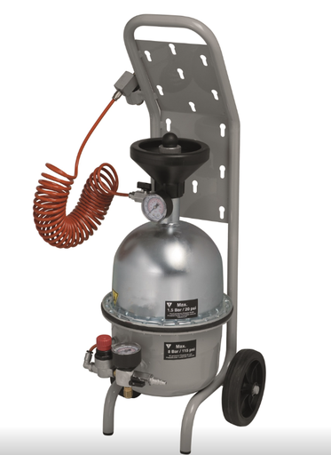 [16850] Brake fluid draining and disposal (extraction) device, 10 l air / 5 l fluid chamber (16850)