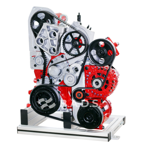 [IVOD01-CR01] Dyzelinio OHC Common Rail variklio ½ pjūvio mokymo modelis (IVOD01-CR01, AUTOEDU)