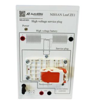 [MSAE1021] Aukštos įtampos šaltinio saugaus atjungimo mokymo stendas elektrinėms transporto priemonėms (MSAE1021, AUTO EDU)