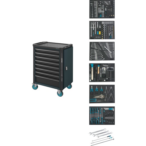 [179NT-8-RAL7016/2] Tool trolley - Tool trolley Assistent 179NT (179NT-8-RAL7016/2, HAZET)
